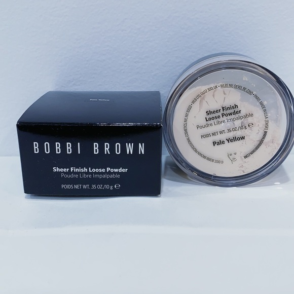 NIB💗🆕bobbi brown sheer finish loose powder pale yellow 10g - Picture 4 of 5